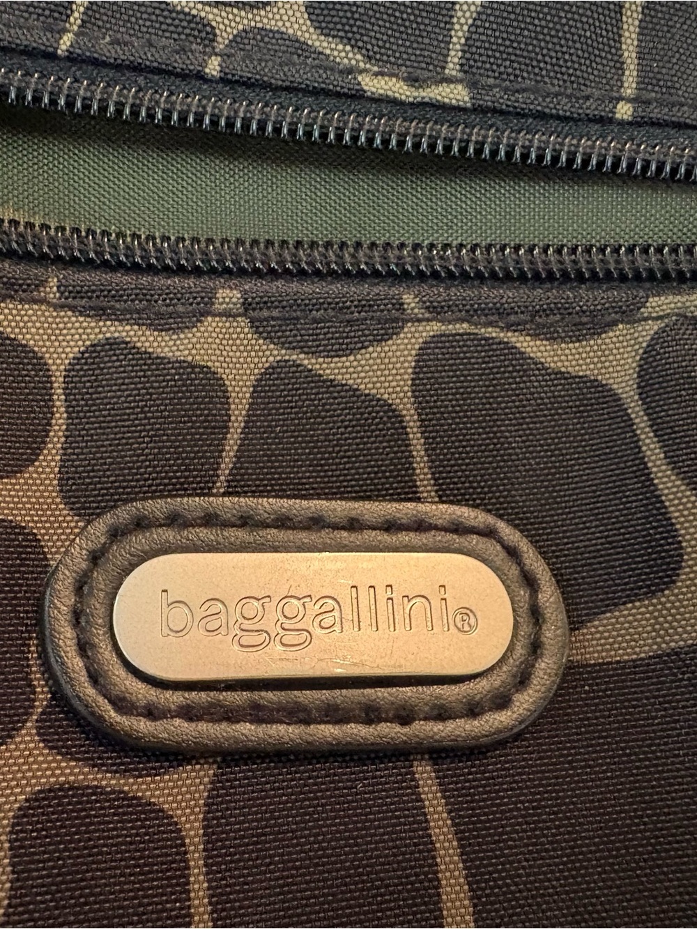 Baggallini Brown Giraffe-Print Laptop Bag - Picture 7 of 16